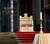 St Augustine's Chair in Canterbury Cathedral