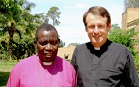 Archbishop Fidele Dirokpa and Secretary General, Canon Kenneth Kearon