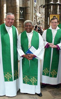 Archbishop Njongonkulu Ndungane Sung Eucharist at Westminster Abbey, 17th June 