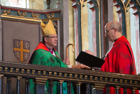 Blundy _Durham _Bp _Butler _Enthroned