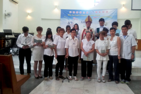 ACNS_Our Saviour 's Church 50th Anniversary - Confirmation Candidates