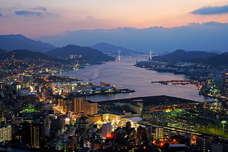Japan _Nagasaki _City _view _from _Hamahira 01s3