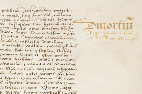 Uniof York _York _Registers _Divortium