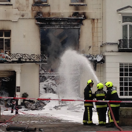 DSFS_Exeter -Cathedral -Green -fire -01-1610