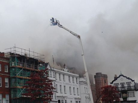 DSFS_Exeter -Cathedral -Green -fire -02-1610