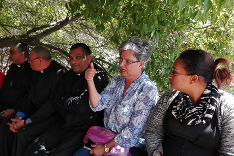 St -Marks -District -Six -Western -Cape _outdoor -service -after -arson -attack -170928-03