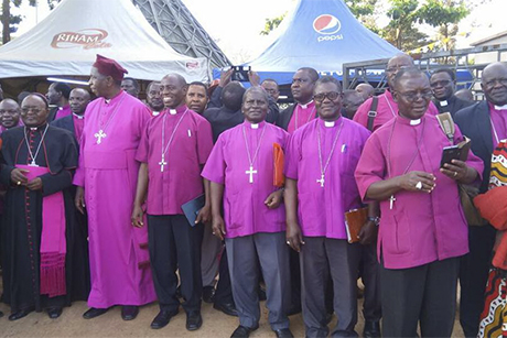 Bp -Henry -Katumba -Diocese -West -Buganda _Namugongo -Uganda -Martyrs -Shrine -Anglican -Roman -Catholic -bishops -May 2018_460x 307