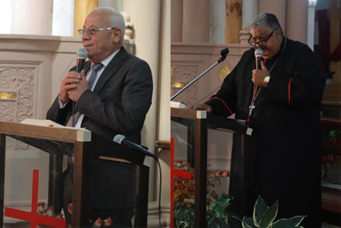 Egypt _Governor -Port -Said -Adel -Mohamed -Ibrahim -Yousef -Al -Ghadhban --Dean -Hany -Shenouda -Church -of -the -Epiphany -130-anniversary -May -2019_700x 467