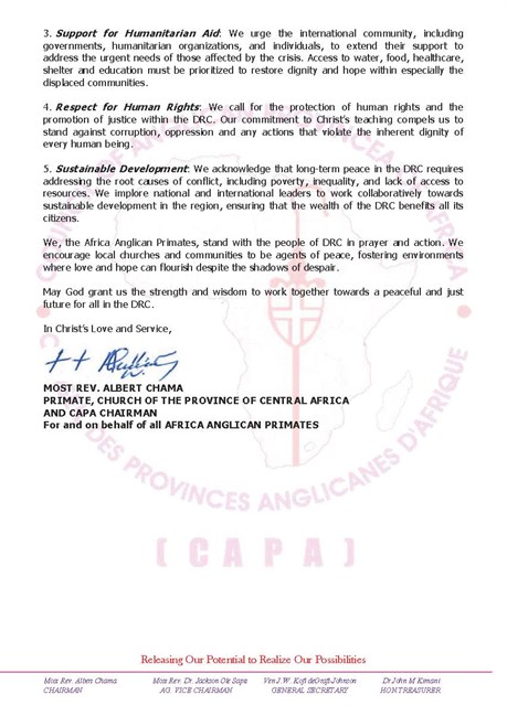 Statement On The Congo Crisis _Page _2