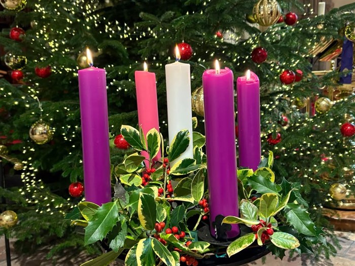 Church Of Ireland Advent Candles