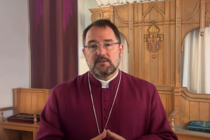 The Right Reverend Sean Alexander John Semple shares a message saying:  'In a world desperate for peace, we lift unceasing prayers that the gift of peace will take root in every heart'.